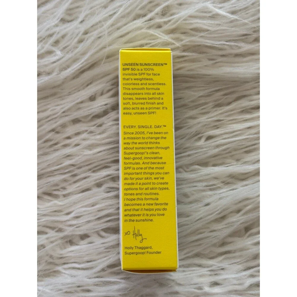 Supergoop Mineral Unseen Sunscreen SPF 50